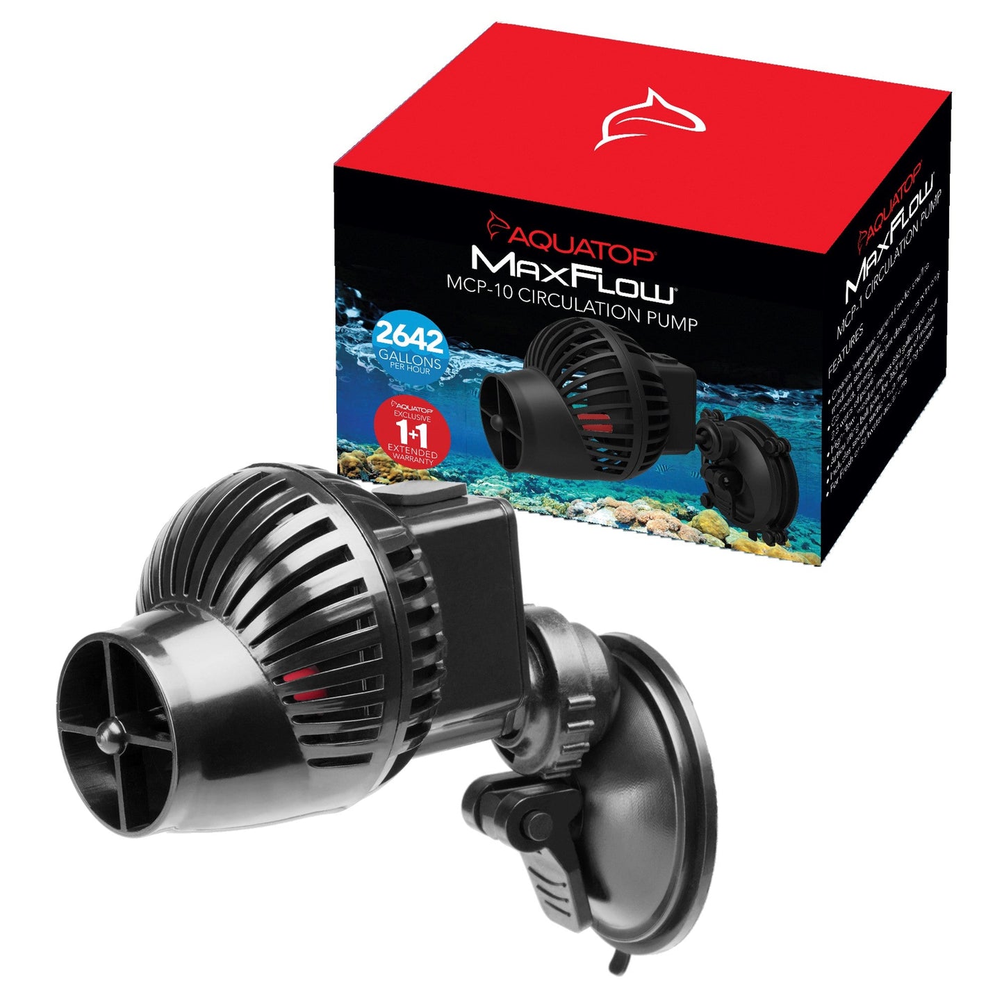 MaxFlow Circulation Pump w/ suction cup mount