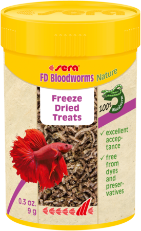 sera Bloodworms FD Snack