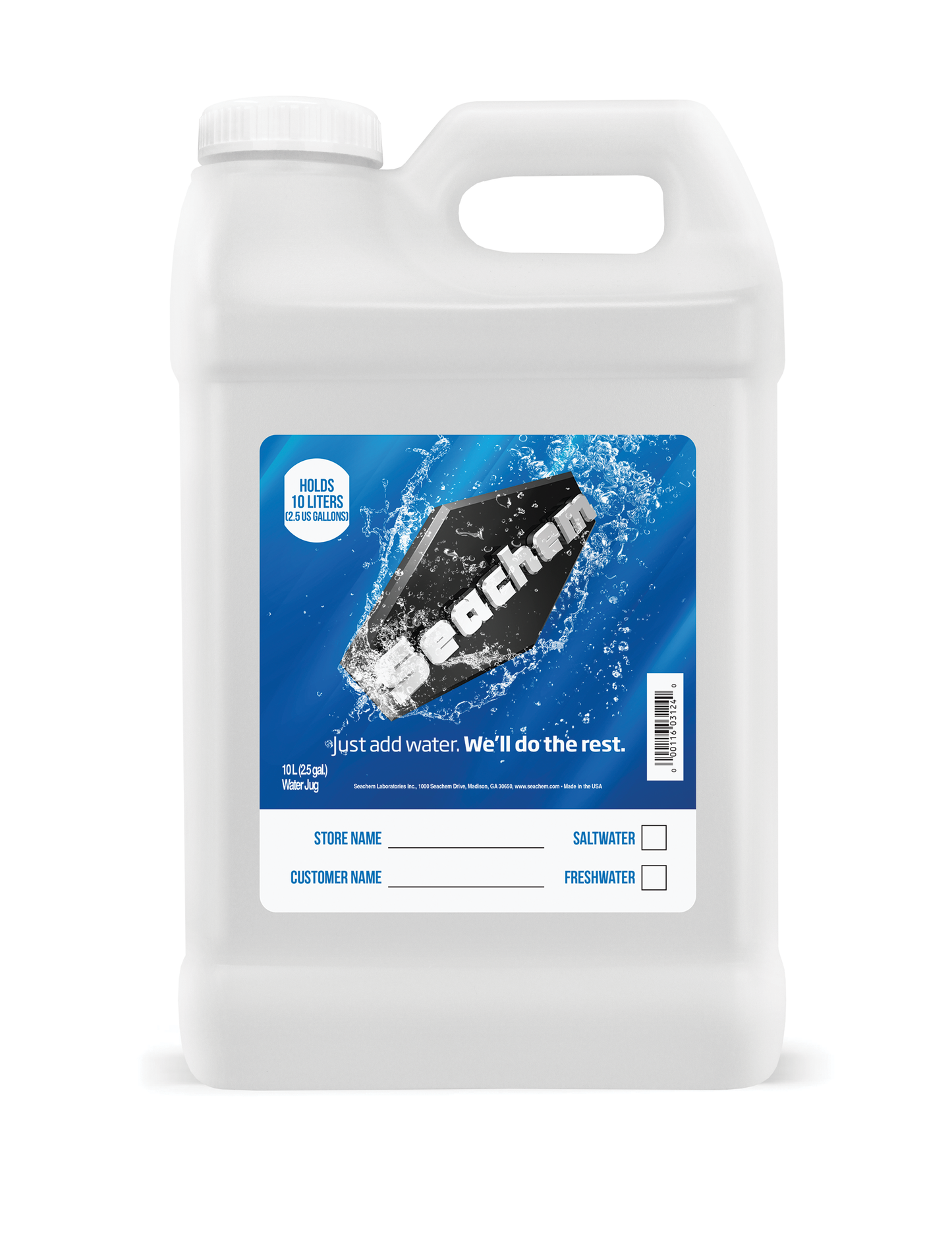 Just Add Water R.O. Jug 2.5 gal.
