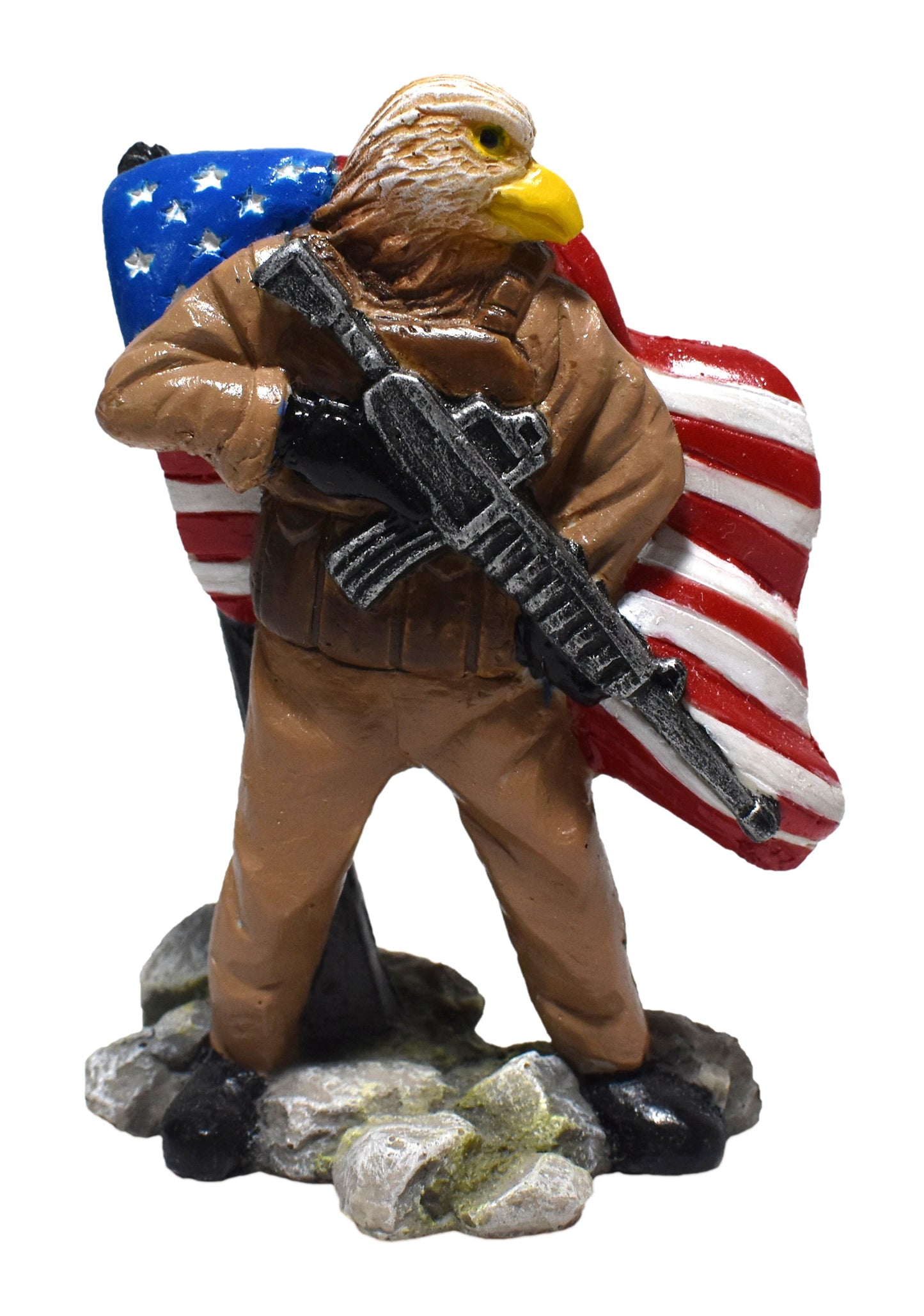 4" Combat Eagle Resin Ornament** - Map Price $11.29