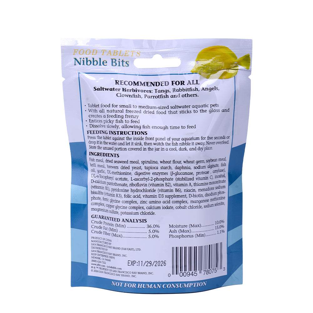 SFBB Nibble Bits Saltwater Herbivore